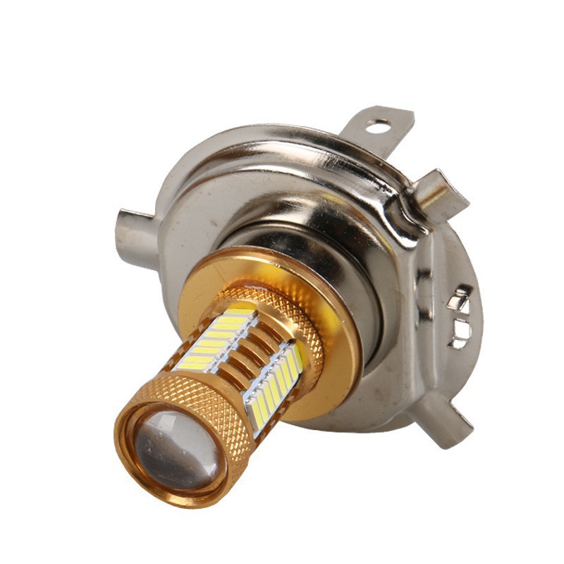 Đèn Pha Chống Sương Mù H4 4014 1smd 32smd+cree Cho Xe Máy