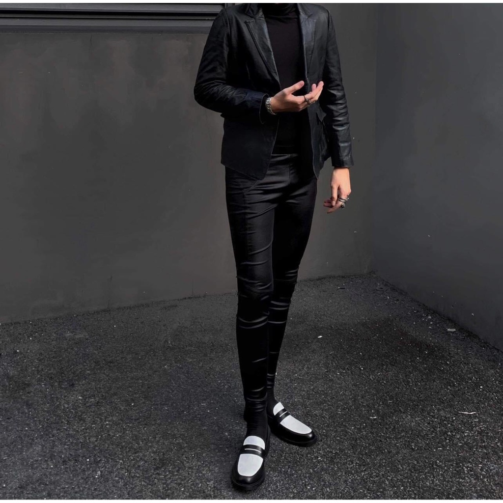 Giầy Penny Loafer đế cao chắc chắn ,phong cách thời thượng , kiểu dáng hàn quốc