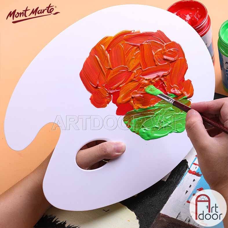 [ARTDOOR] Khay pha màu MONT MARTE Acrylic (palette)