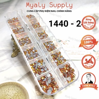 Đá Gắn Móng Chân Keo Mix Size 1440v
