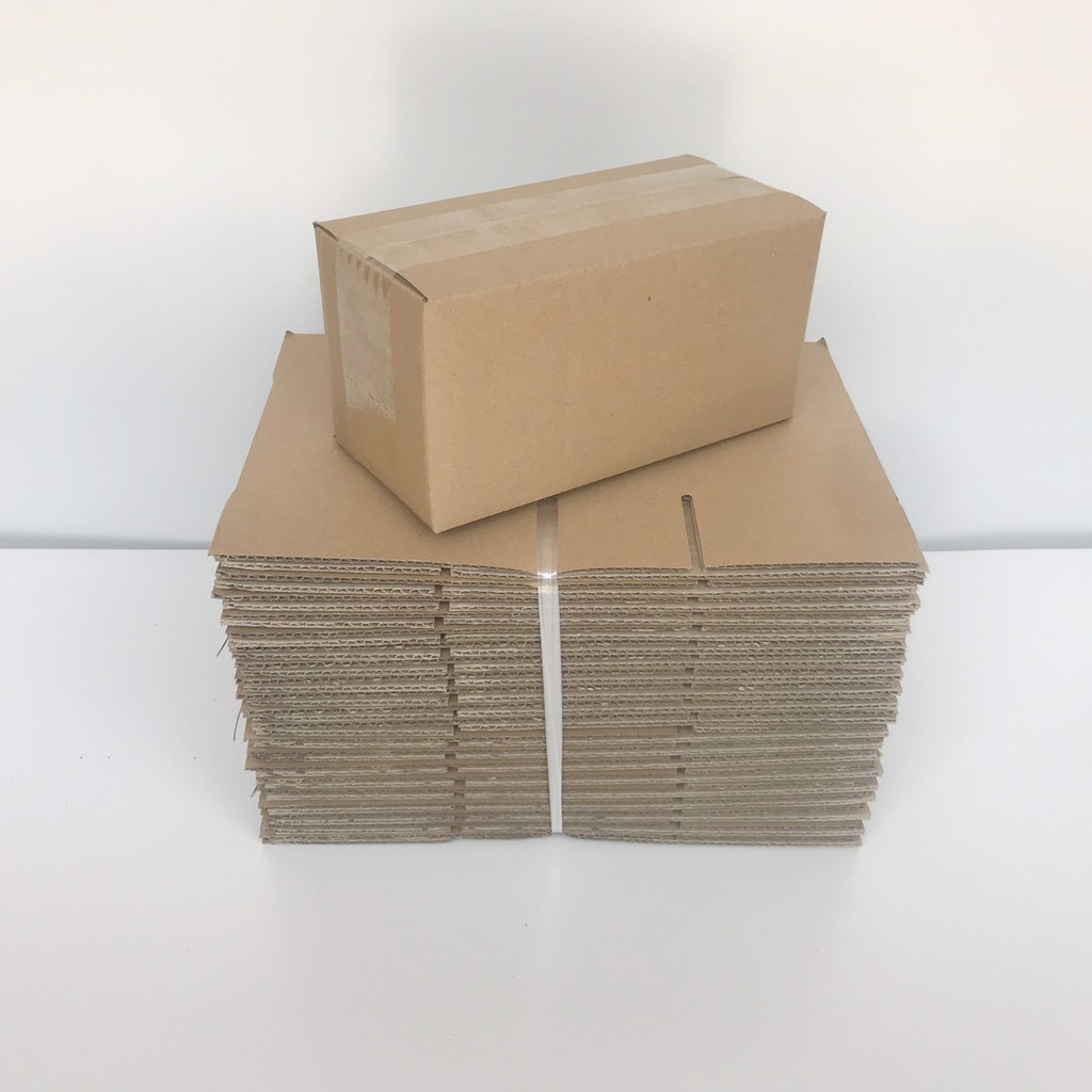 Hộp Carton Nhỏ 20x10x10 ♥️ FREESHIP ♥️ Giảm 10K Khi Nhập [BAOB2] 1 Hộp Carton Nhỏ