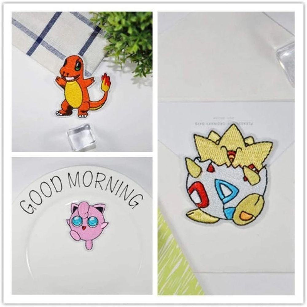 Sticker Ủi Thêu Hình Pokemon Sáng Tạo