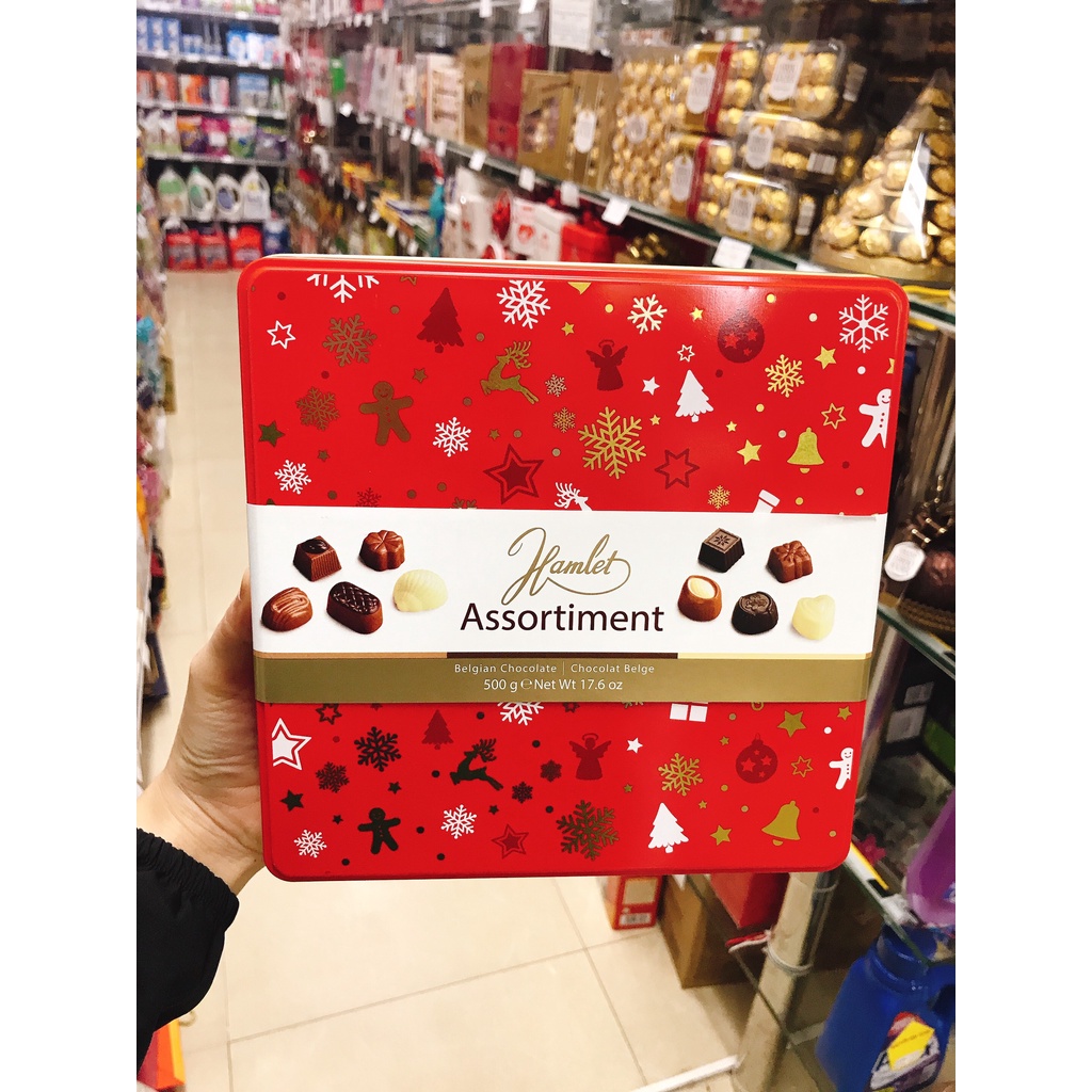 Chocolate Hamlet Selection nhập khẩu Bỉ 500g các loại