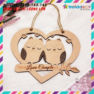 Bảng gỗ trang trí handmade đẹp trang trí nhà và quán cafe Trenddecor
