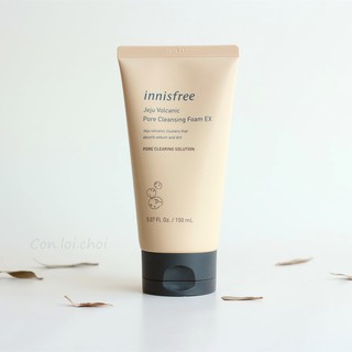 [MẪU MỚI] Sữa rửa mặt Innisfree Jeju Volcanic Pore Cleansing Foam 150ML