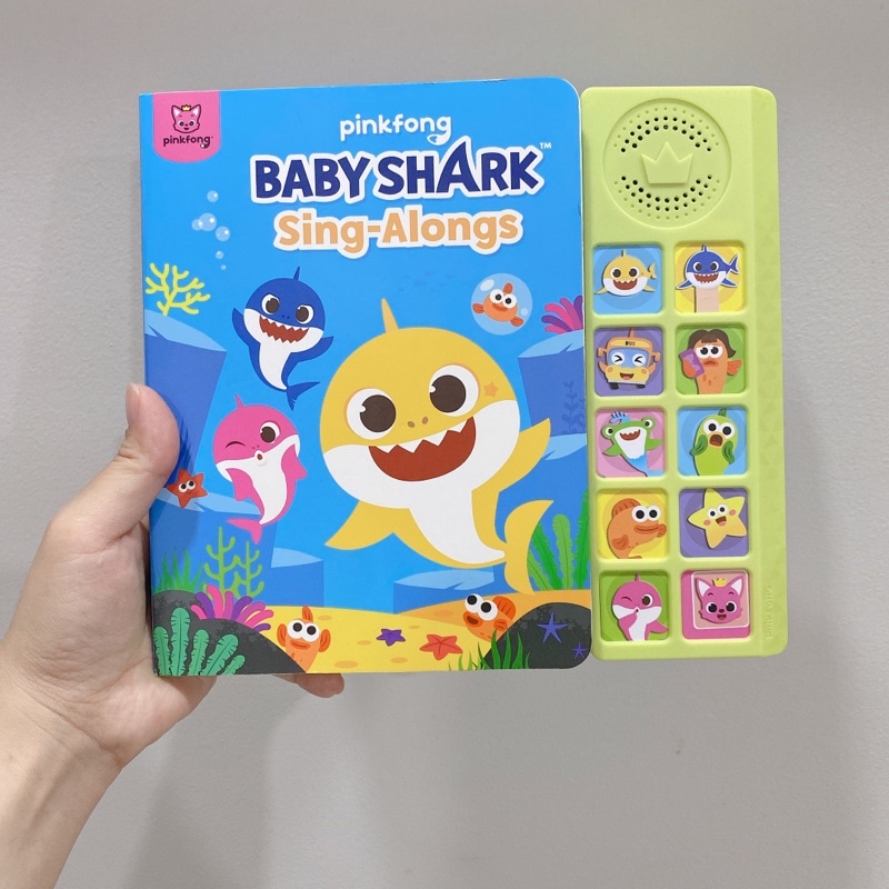 SÁCH ÂM NHẠC BABY SHARK PHIÊN BẢN CHO THỊ TRƯỜNG MỸ