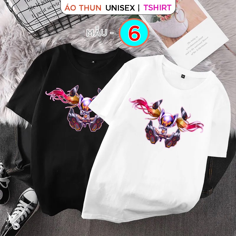 Áo thun Liên Minh Huyền Thoại - Áo thun Unisex tay ngắn chất liệu cotton vải dảy mịn