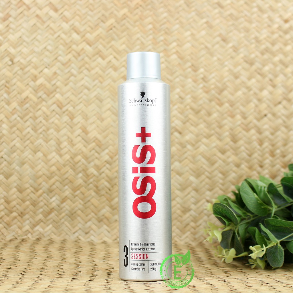 [ CHÍNH HÃNG - SHOP TPHCM Gôm xịt tóc Osis+ 3 Session Finish 300ml - hàng chính hãng 100% thường hiệu Schwarzkopf - Đức.