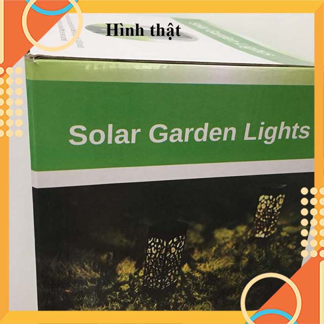 Đèn năng lượng mặt trời-đèn sân vườn sử dụng năng lượng mặt trời, tiện lợi, tiết kiệm ánh sáng vàng 0404