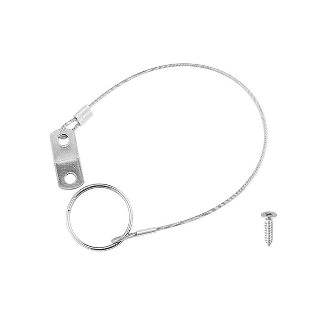 Set 1 / 4 Vòng Giữ Dây Cáp Chống Thất Lạc Bằng Thép Không Gỉ Tháo Gỡ Nhanh Cho Thuyền