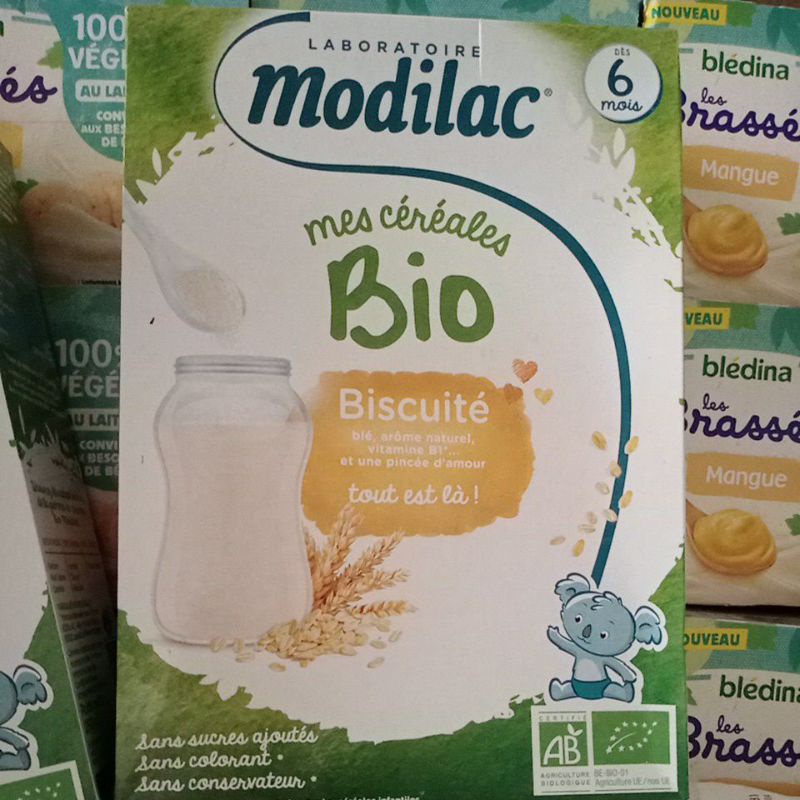 Bột Lắc Sữa Modilac Pháp 250g Dành Cho Bé Dị Ứng Đạm Sữa Bò Từ 4 Tháng