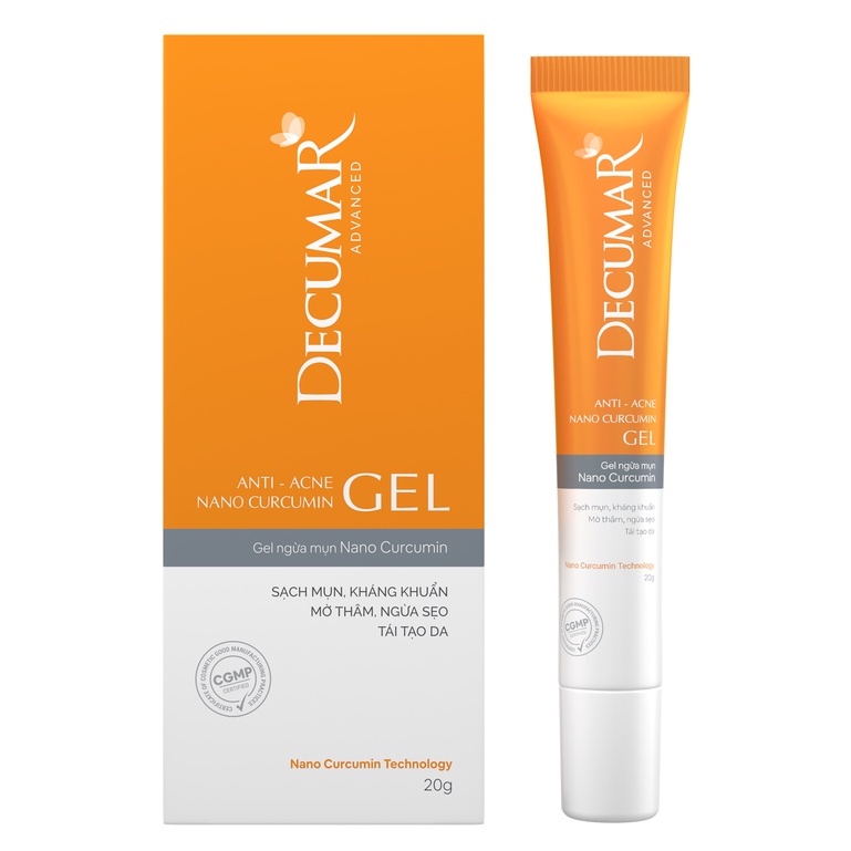 Gel ngừa mụn Decumar Advanced - Làm mờ thâm nhanh chóng và ngăn ngừa sẹo mụn