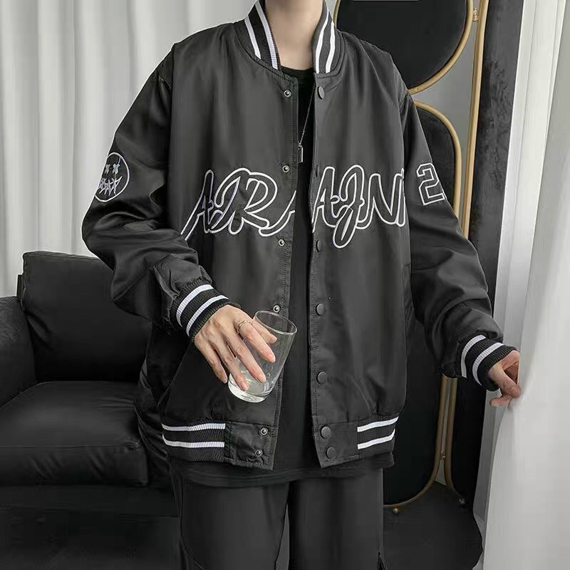 Áo khoác nam nữ bomber bóng chày Sup xì teen học sinh HA10