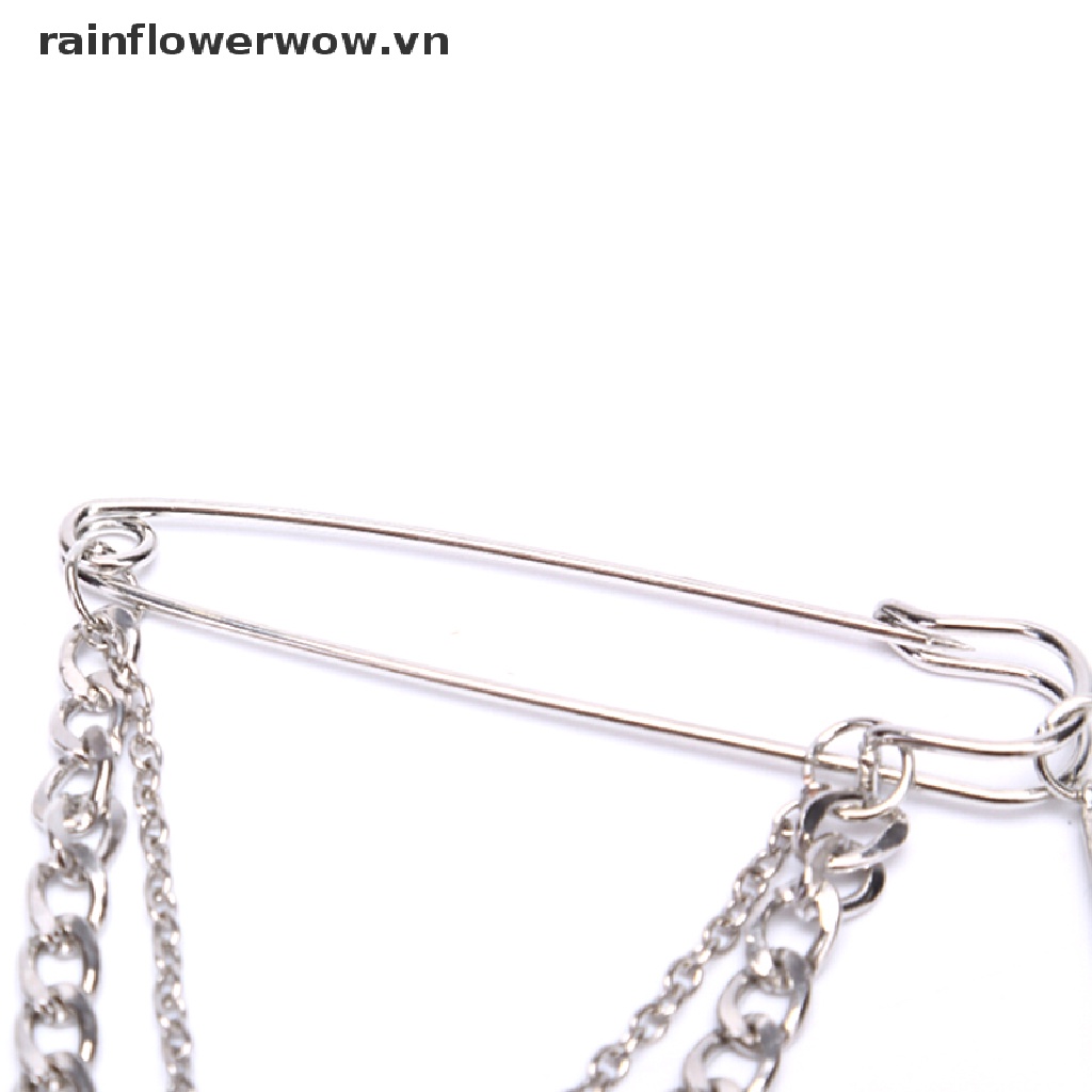 1 Ghim Cài Dây Xích Cổ Điển Thời Trang Cho Nam Và Nữ