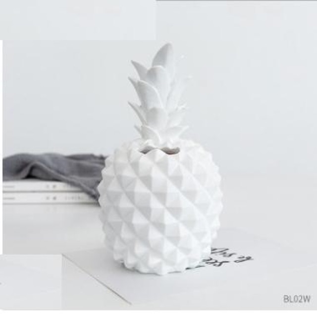 Tượng trang trí hình trái thơm siêu xinh có thể làm ống heo, quà tặng hoặc trưng bày.