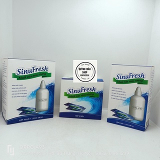 Sinufresh muối rửa mũi xoang, bình rửa mũi xoang
