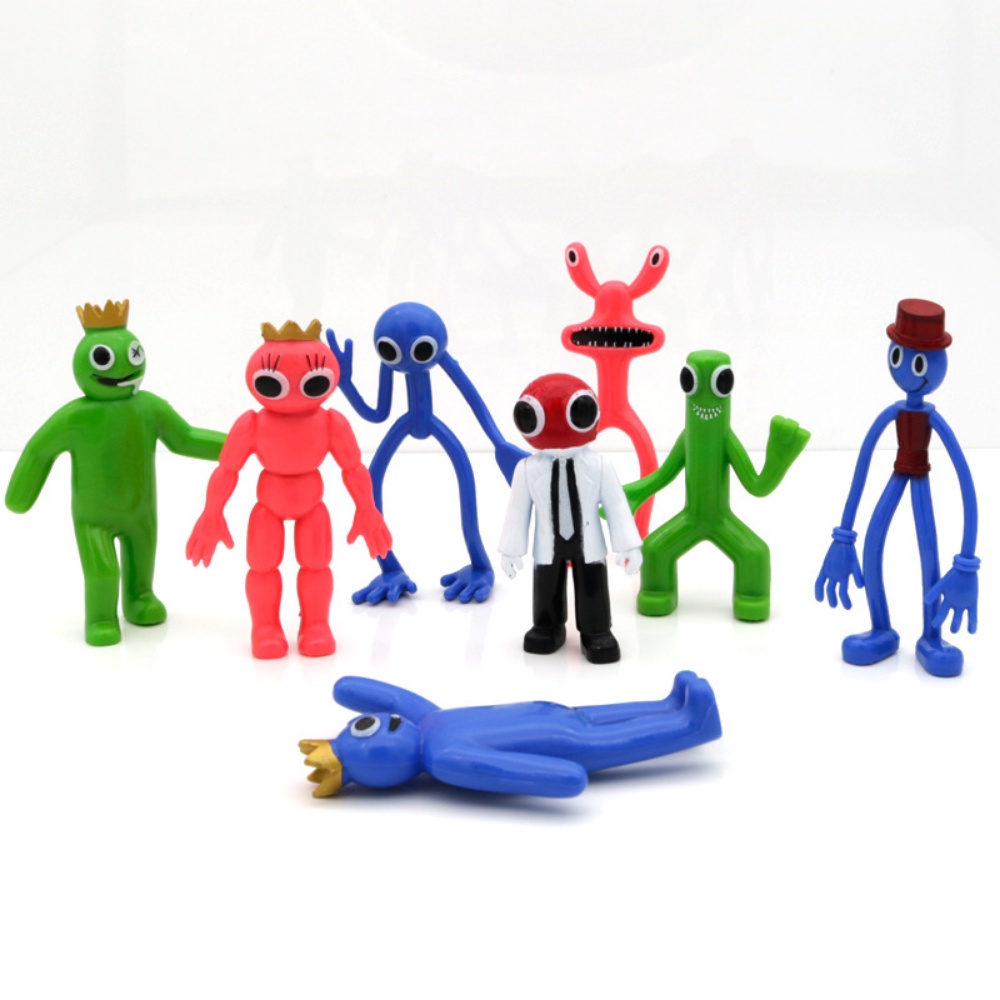 6 / 8 / 12 Pcs Roblox Mô Hình Set Rainbow Friends Đồ Chơi Nhiều Màu Cho Bé