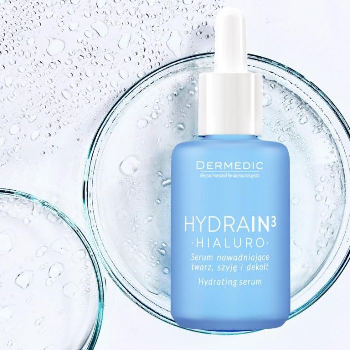 [HÀNG CHÍNH HÃNG] Serum cấp ẩm dành cho da khô do mất nước, hỗ trợ điều trị DERMEDIC HYDRAIN3 HIALURO Hydrating 30ML