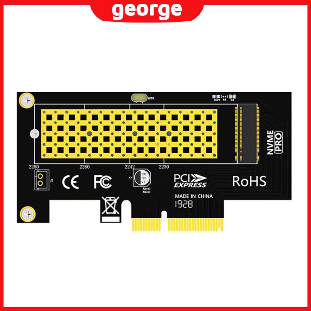 Thẻ Chuyển Đổi M.2 Nvme Ssd M Key Sang Pcie 3.0 X4 M.2 | BigBuy360 - bigbuy360.vn