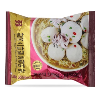 Mì Mực Viên Kiểu Hàn Quốc Wai Wai Gói 60G
