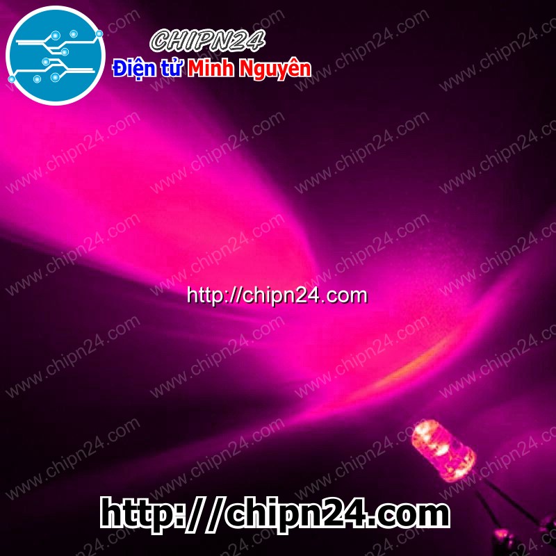 [50 CON] Led Siêu Sáng 5mm (Led Trong 5mm) - [Chọn Loại]