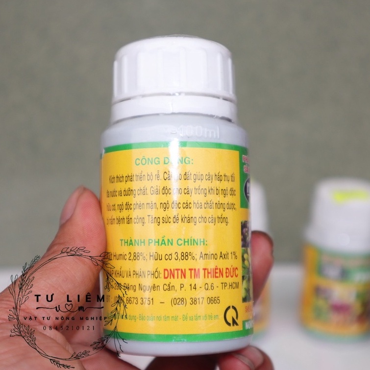 Phân Bón Lá Hữu Cơ Sinh Học Sản Phẩm Nhập Khẩu Hoa Kỳ ROOTS 2 100ml - Kích Thích Rễ Cực Mạnh