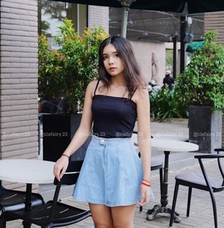 (ẢNH THẬT 100%) ÁO 2 DÂY NGANG thun borip
