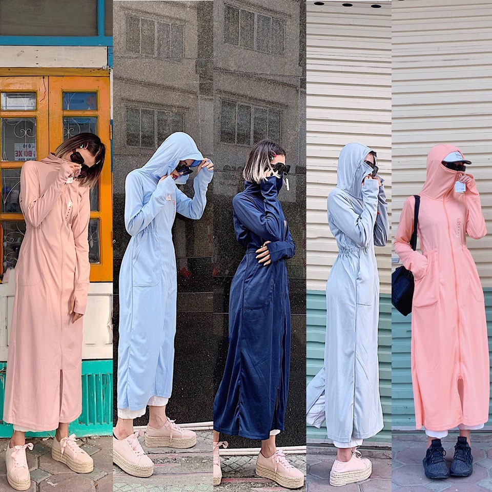 Váy choàng chống nắng vải làm mát VNXK | BigBuy360 - bigbuy360.vn