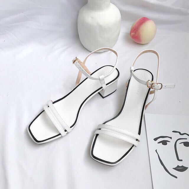 Sandal cao gót nữ dáng hàn quốc cao 6p siêu hot - s73