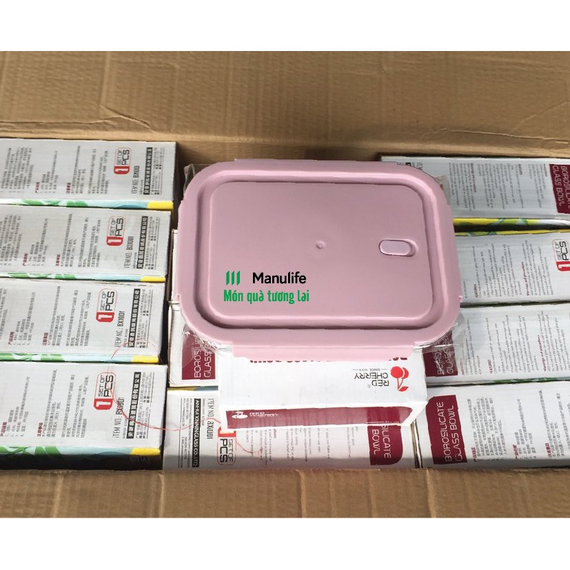 Hộp thủy tinh 1040ml quà tặng Manulife