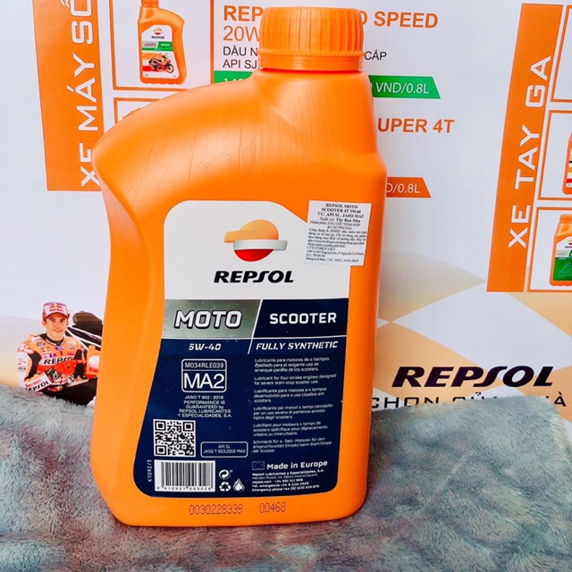 Nhớt Repsol Scooter 5w40