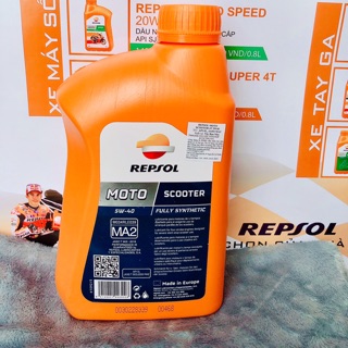 Nhớt Repsol Scooter 5w40 SN