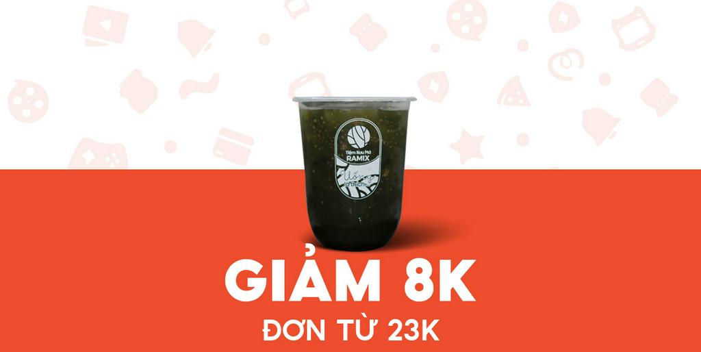 - Tiệm Rau Má RAMIX - Giảm 8K Ramix hạt chia