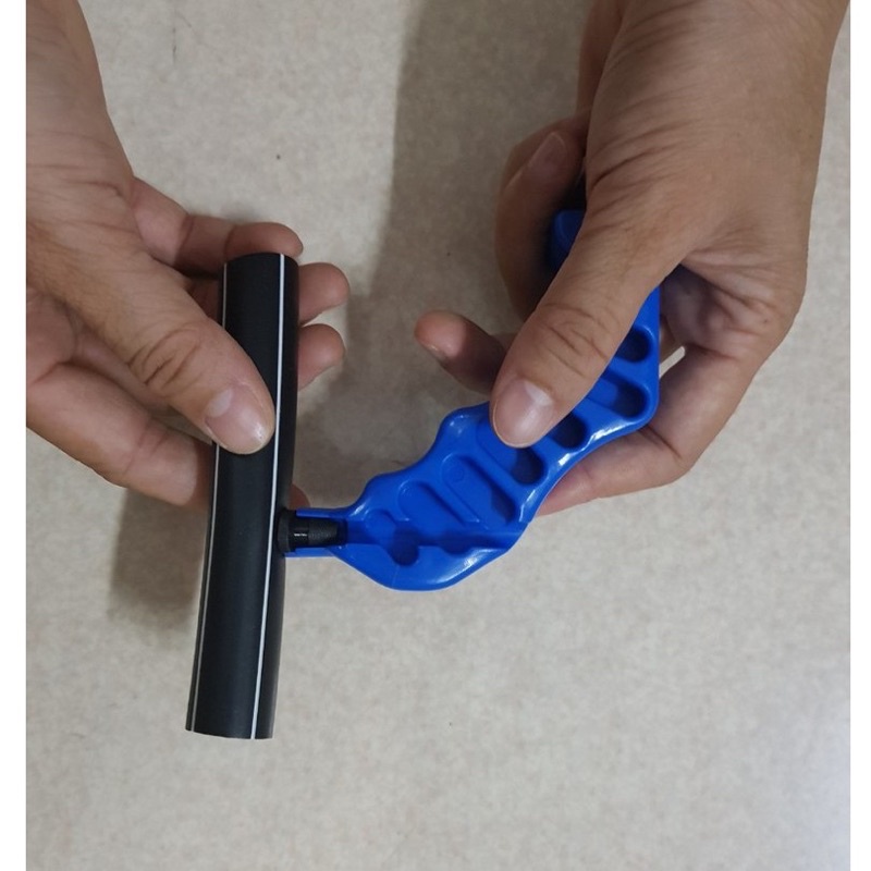 Dùi đục lỗ ống LDPE, HDPE tạo lỗ 6mm