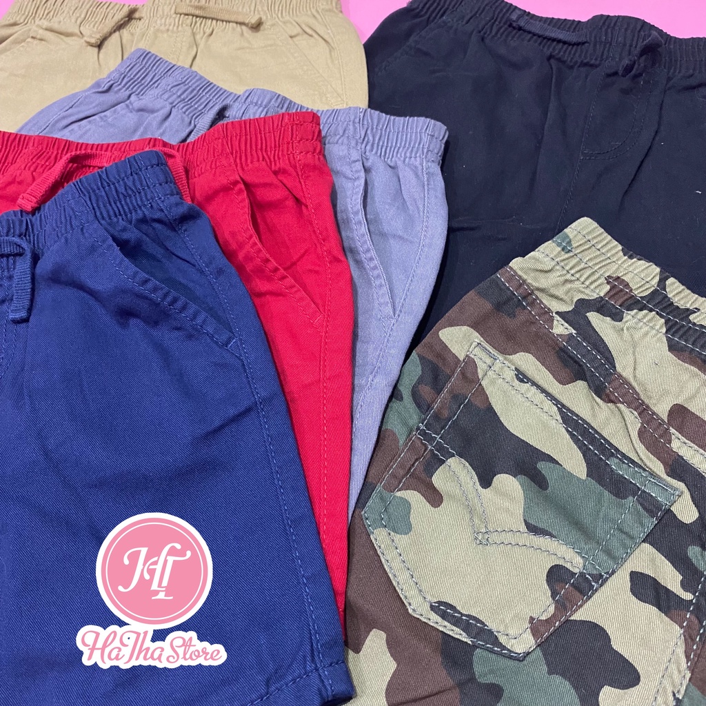 (15-40kg) Quần short kaki L£VIS cho bé trai