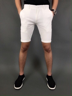 Quần short kaki nam form dai