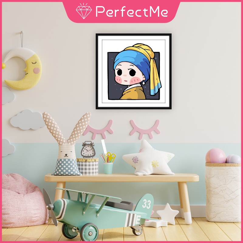 Bộ Tranh Đính Đá 5D Tự Làm 30x30cm Hình Tranh Hoạt Hình Van Gogh Độc Đáo