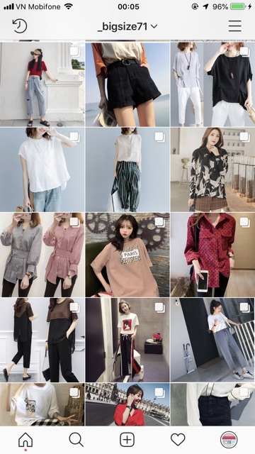 Chuyên quần áo bigsize chất lượng, xem nhiều hơn tại instagram