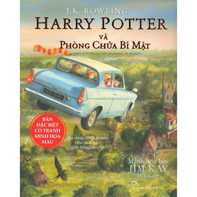 Sách - Harry Potter Và Phòng Chứa Bí Mật (Bản Đặc Biệt Có Tranh Minh Họa Màu)