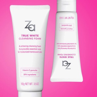 Sữa rửa mặt dưỡng trắng ZA True White Ex Cleansing Foam 100Gr