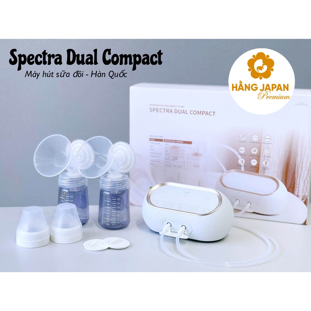 Máy hút sữa điện đôi Spectra Dual Compact - Hàng chính hãng