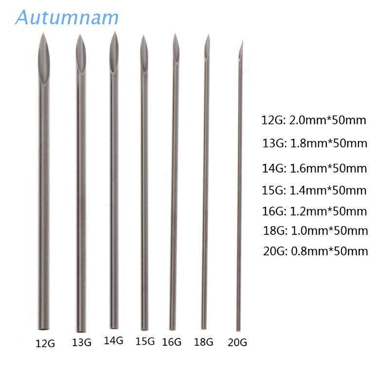 Set 10 Kim Xỏ Khuyên Cơ Thể 12g 13g 14g 15g 16g 18g 20g Bằng Thép Không Gỉ