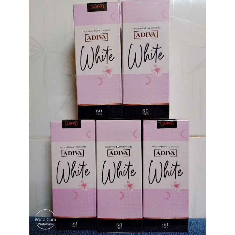 White Adiva viên nang (60 viên/hộp) - Viên uống làm sáng da