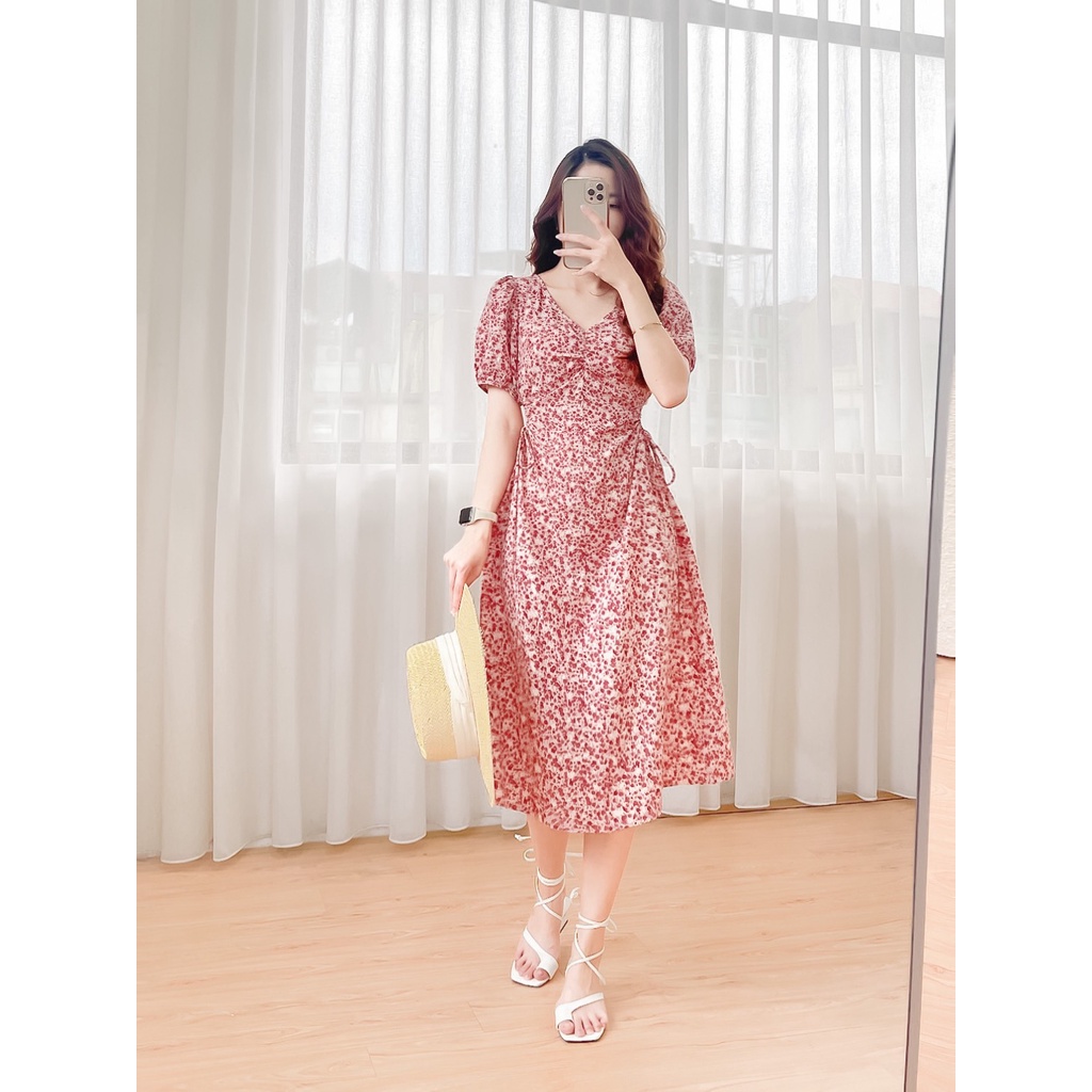 Váy thiết kế May Boutique Váy kiểu Daisy hoa cut eo VKZ22D_107.012
