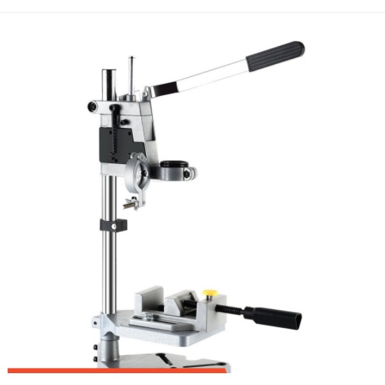 Đế Kẹp Máy Khoan 60cm - Đế khoan 2 bàn có kèm ê-tô - Sử dụng thành máy khoan bàn