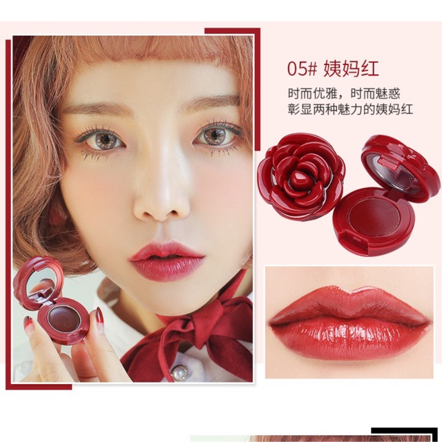 Son Dưỡng Gecomo Pot Lip Rose Petal