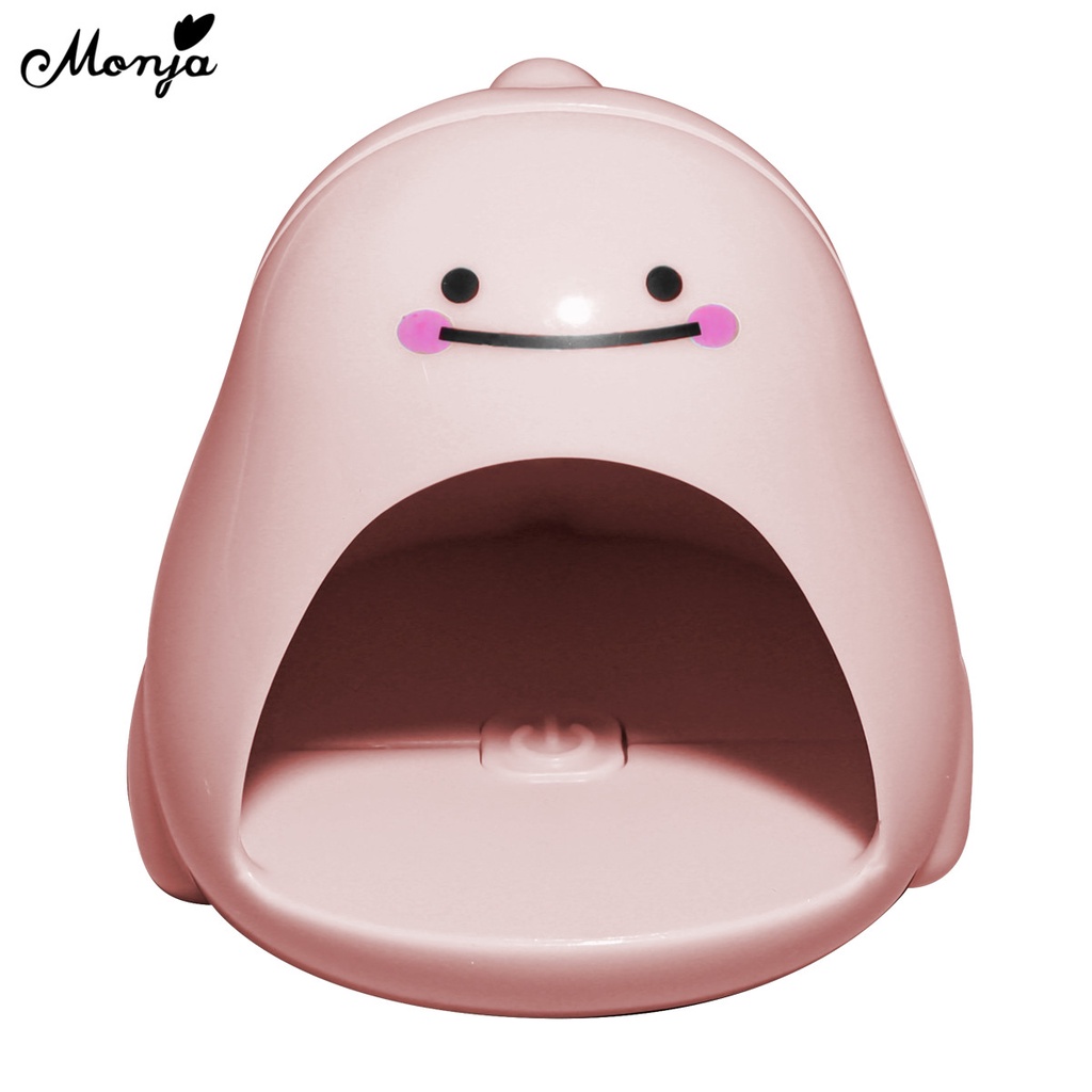 Đèn led hong khô sơn móng tay Monja cỡ mini di động 5W với 4 đèn led kèm dây cáp USB