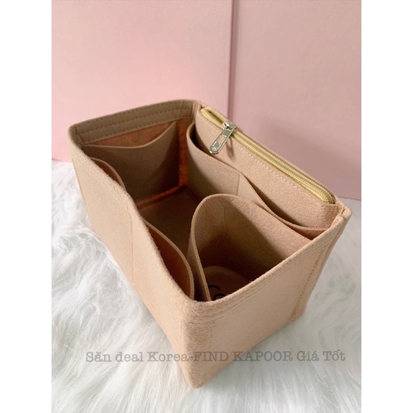 Lót túi FIND KAPOOR giữ form, chia ngăn túi