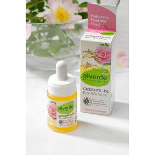 [VEGAN] TINH DẦU DƯỠNG DA MẶT HOA HỒNG HỮU CƠ ALVERDE 15ml