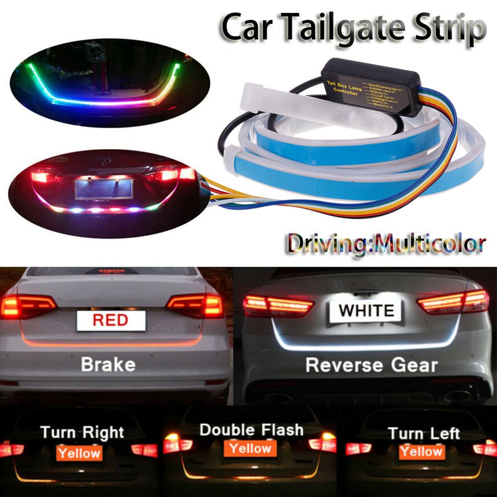 Đèn led chạy dán cốp sau RGB nhiều màu tự động Mitsubishi Grandis